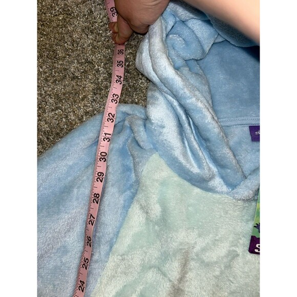 Disney Lilo and Stitch Fleece Long Hoodie Girls One‎ Size Comfort Lounge Wear - Picture 4 of 7